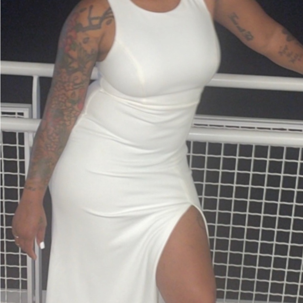 B. Smart Ivory Dress
